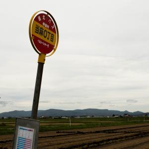 当麻0丁目バス停の写真
